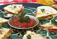 Picture of Pizza Supreme Quesadillas Recipe - Item No. 113-pizzaquesadilla Picture of Pizza Supreme Quesadillas Recipe - Item No. 113-pizzaquesadilla