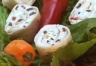 Picture of Cream Cheese Rollups Recipe - Item No. 134-creamcheeserollups Picture of Cream Cheese Rollups Recipe - Item No. 134-creamcheeserollups