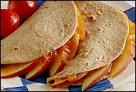 Picture of Apple and Cheese Quesadilla Recipe - Item No. 145-apple-cheese-quesadilla Picture of Apple and Cheese Quesadilla Recipe - Item No. 145-apple-cheese-quesadilla