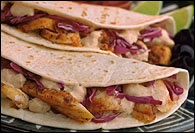 Picture of Ensenada Fish Tacos Mexican Recipe - Item No. 166-ensenada-fish-taco Picture of Ensenada Fish Tacos Mexican Recipe - Item No. 166-ensenada-fish-taco