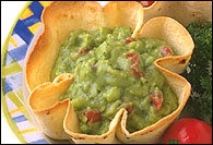 Picture of Baked Tortilla Baskets Recipe - Item No. 170-baked-tortilla-baskets Picture of Baked Tortilla Baskets Recipe - Item No. 170-baked-tortilla-baskets