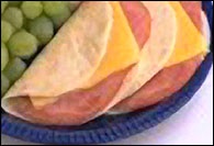 Picture of Ham and Cheese Quesadilla Recipe - Item No. 176-ham-and-cheese Picture of Ham and Cheese Quesadilla Recipe - Item No. 176-ham-and-cheese