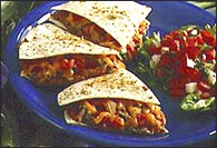 Picture of Tex-Mex Quesadillas Recipe - Item No. 211-texmexquesadilla Picture of Tex-Mex Quesadillas Recipe - Item No. 211-texmexquesadilla