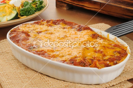 Picture of Chicken Enchilada Casserole Recipe - Item No. 216-chicken-enchilada-casserole Picture of Chicken Enchilada Casserole Recipe - Item No. 216-chicken-enchilada-casserole