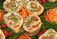 Picture of Tex-Mex Sushi Pinwheels Recipe - Item No. 314-texmexsushi Picture of Tex-Mex Sushi Pinwheels Recipe - Item No. 314-texmexsushi
