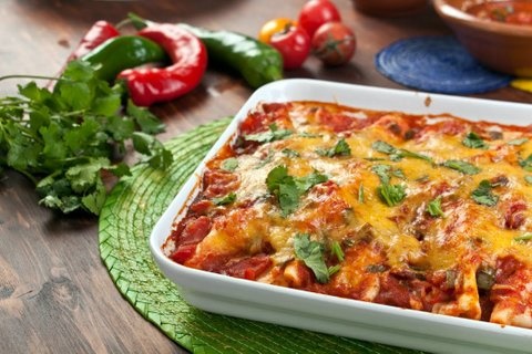 Picture of Chicken Enchiladas Mexican Recipe - Item No. 359-chicken-enchiladas Picture of Chicken Enchiladas Mexican Recipe - Item No. 359-chicken-enchiladas