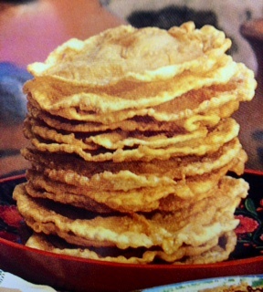 Picture of Bunuelos or Buñuelos - Mexican Recipe - Item No. 502-bunuelos-bunuelos