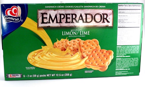 Gamesa Emperador Piruetas Cookies Lime Sabor Limon 14 8 Oz