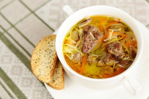 Picture of Liver Soup - Sopa de Higaditos de Pollo Mexican Recipe - Item No. 632-liver-soup Picture of Liver Soup - Sopa de Higaditos de Pollo Mexican Recipe - Item No. 632-liver-soup